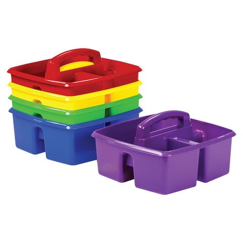 Bac caddie en plastique  avec poignée couleur assortie @5