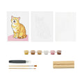 Charger l'image dans la visionneuse de la galerie, KIT PEINTURE A NUMERO SURFACE ACRYLIQUE - CHAT
