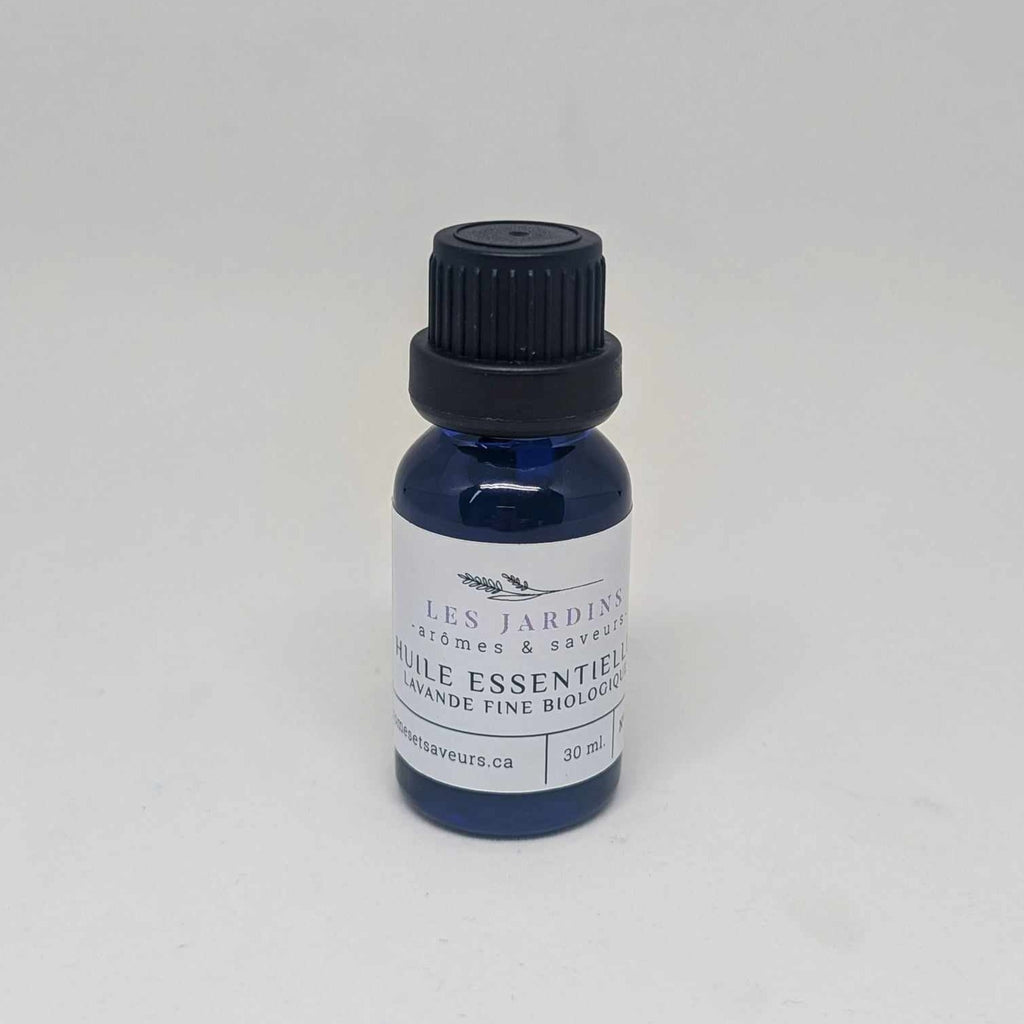 JARDINS ARÔMES & SAVEURS - HUILE ESSENTIELLE LAVANDE FINE 30ML JARDINS ARÔMES & SAVEURS - HUILE ESSENTIELLE LAVANDE FINE 30ML