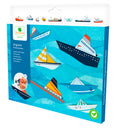 Charger l'image dans la visionneuse de la galerie, POCKETS - POCHETTE ORIGAMIS PETITS BATEAUX