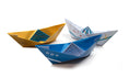 Charger l'image dans la visionneuse de la galerie, POCKETS - POCHETTE ORIGAMIS PETITS BATEAUX
