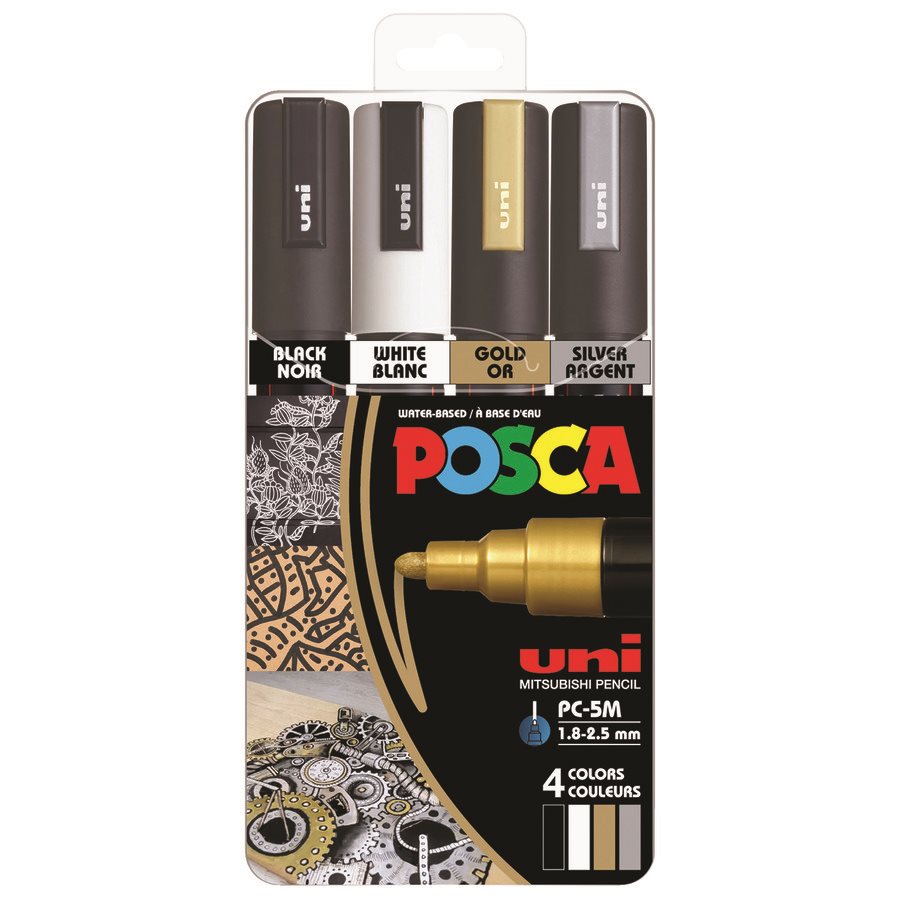 Marqueur à peinture à base d'eau assorti Posca Marqueur à peinture à base d'eau assorti Posca