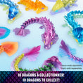 Charger l'image dans la visionneuse de la galerie, CRYSTALYNX- FIGURINE ARTICULE DRAGON 22CM