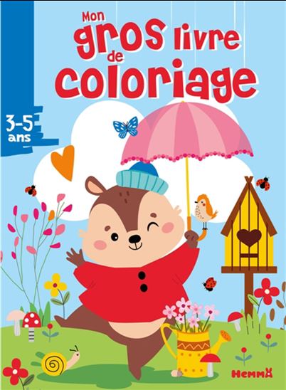 AUZOU - Mon gros livre de coloriage écureuil AUZOU - Mon gros livre de coloriage écureuil