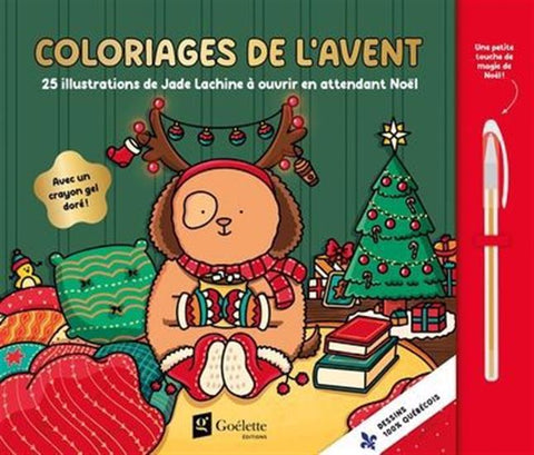 AUZOU - Coloriages de l'Avent