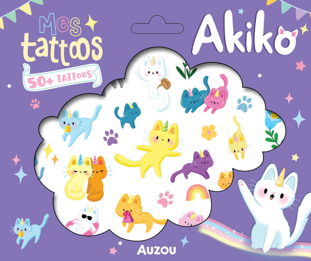 AUZOU - Mes tattoos Akiko AUZOU - Mes tattoos Akiko