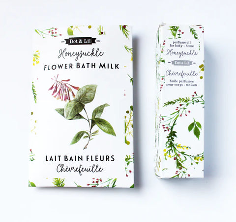 SACHET LAIT BAIN CHEVREFEUILLE 75G