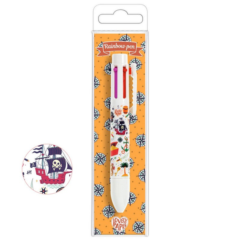 DJECO- STYLO RET 6 COUL - STEVE PIRATE DJECO- STYLO RET 6 COUL - STEVE PIRATE