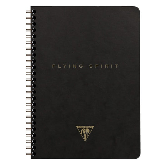 CAH "FLYING SPIRIT"POCHE 5¾X8¼"120P LIG NOIR
