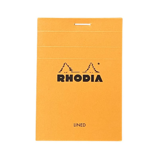 BLOC RHODIA #11 LIGNE 3 X 4" 80F ORANGE