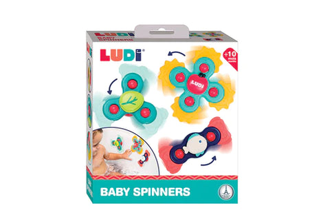 LUDI - BABY SPINNERS RIGOLOS POM-FEUIL-POIS