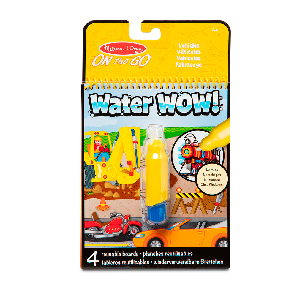 WATER WOW - CARNET ACTIVITE VEHICULES WATER WOW - CARNET ACTIVITE VEHICULES