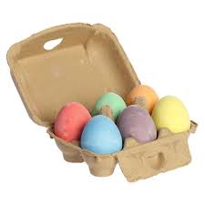 CRAIES TROTTOIR FORME OEUFS 6 COUL ASST CRAIES TROTTOIR FORME OEUFS 6 COUL ASST