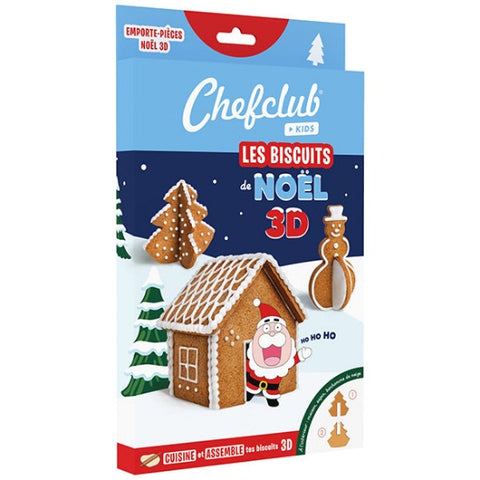 CHEFCLUB - EMPORTE-PIECES 3D NOEL