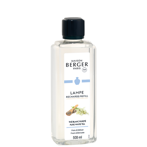LAMPE BERGER - PARFUM 500 ML THE BLANC PURETÉ