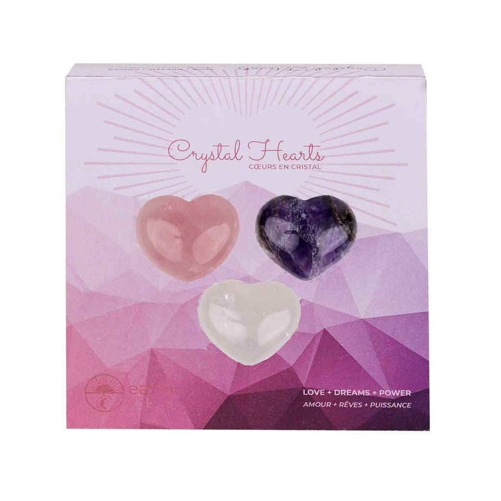 COEURS CRISTAL AMOUR/ REVE / PUISSANCE COEURS CRISTAL AMOUR/ REVE / PUISSANCE
