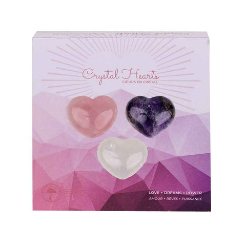 COEURS CRISTAL AMOUR/ REVE / PUISSANCE