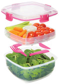 Charger l'image dans la visionneuse de la galerie, SCOLAIRE SACS & ACCESOIRES - CONTENANT "SALAD TO GO" 1.1L ASST