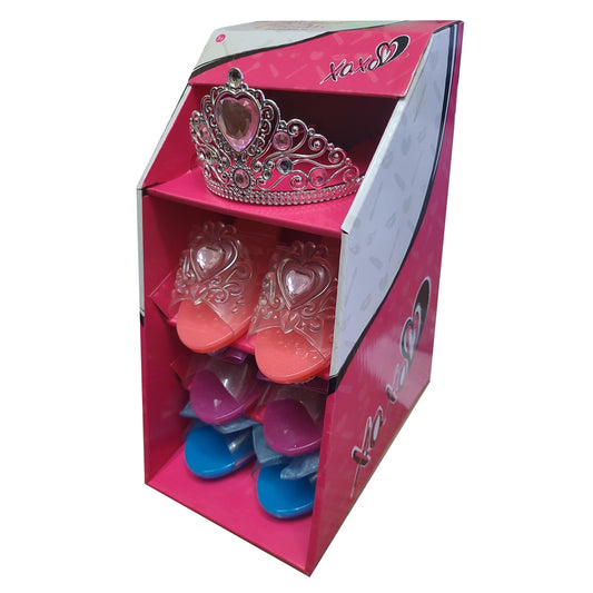 XOXO - ENS SOULIERS PRINCESSE ET DIADEME