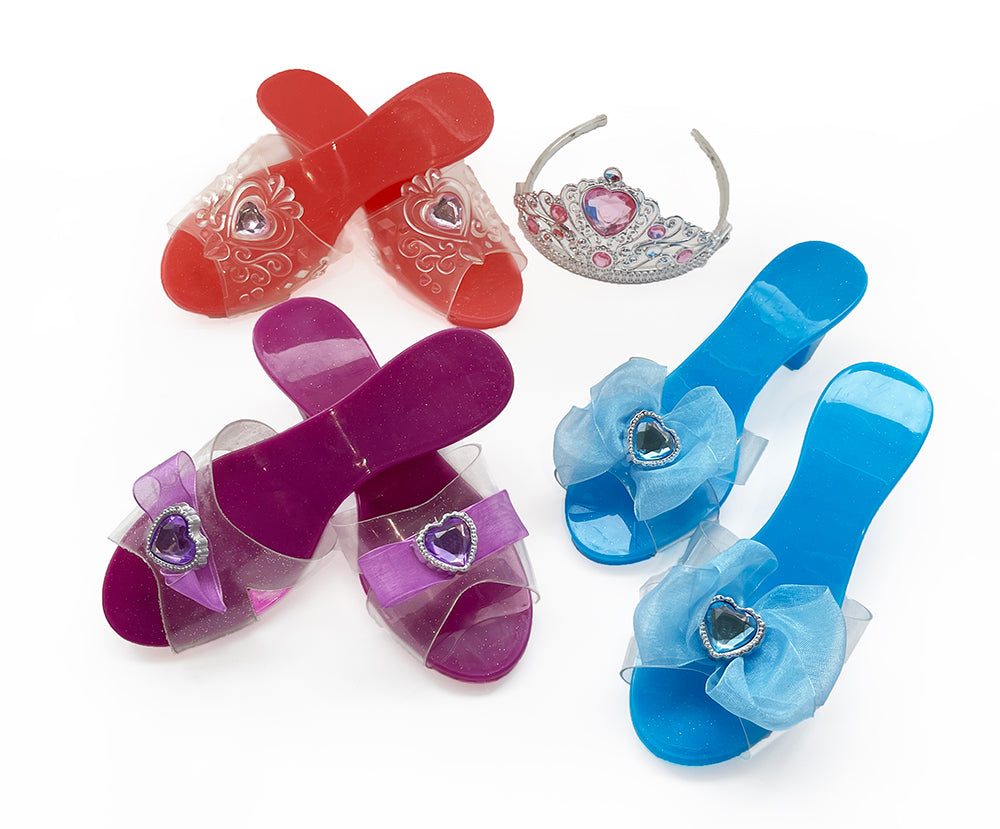 XOXO - ENS SOULIERS PRINCESSE ET DIADEME