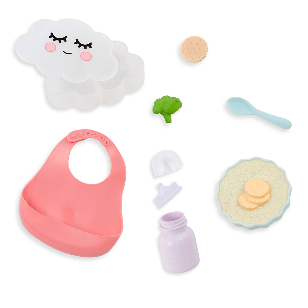 LULLABABY - ENSEMBLE REPAS POUR POUPEE 35.5CM