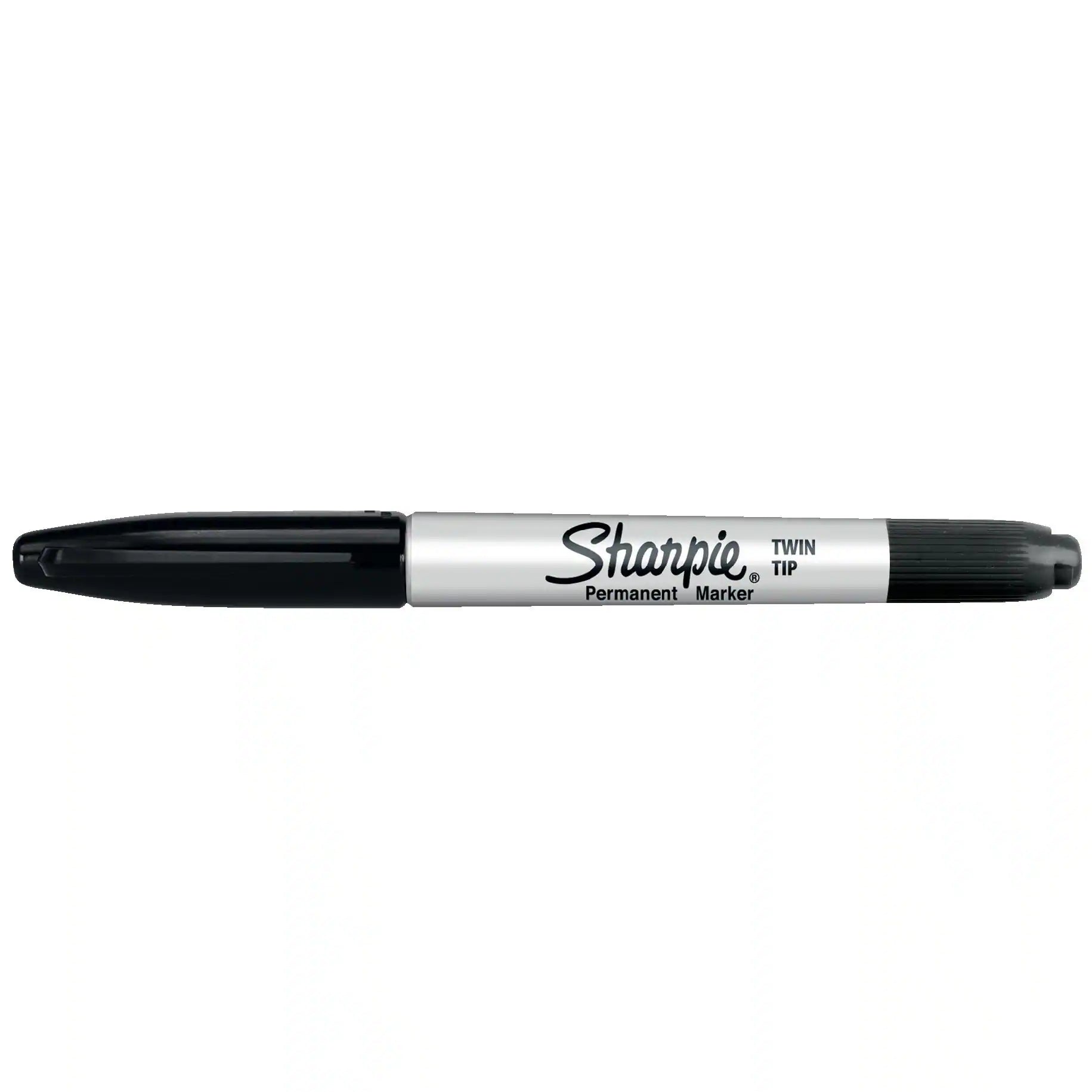 MARQUEUR "SHARPIE TWIN TIP" PERMANENT FIN/ULTRA-FIN NOIR
