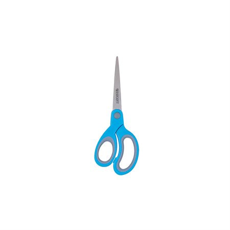 Ciseau pour gaucher à prise souple - Bleu