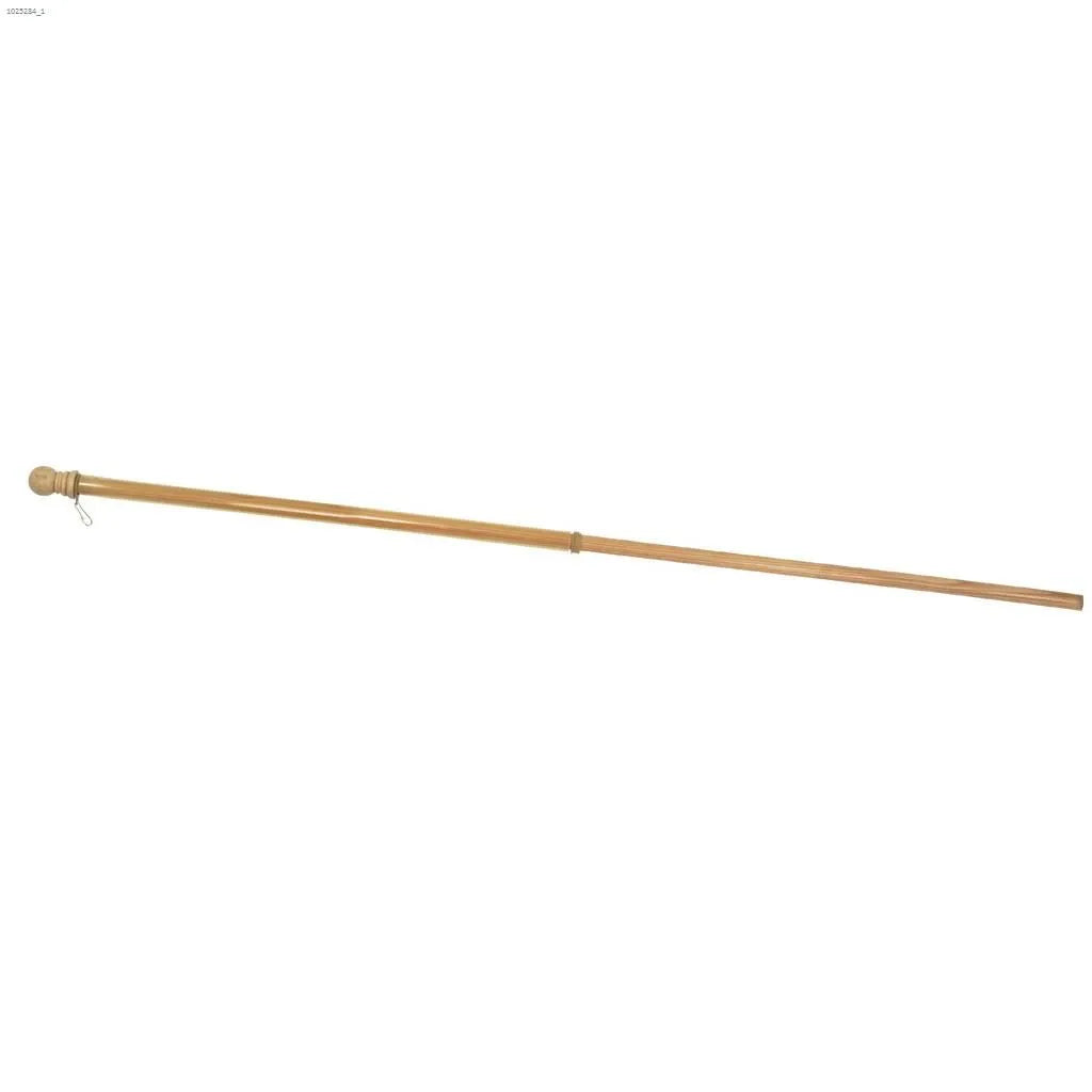 ACCESSOIRE À DRAPEAU -  POLE EN BOIS 60"