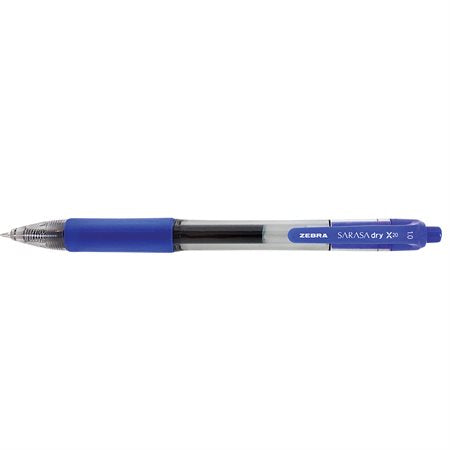STYLO BILLE ROULANTE RÉTRACTABLE "SARASA" 1,0 MM - BLEU