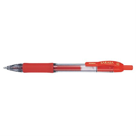 STYLO BILLE ROULANTE RÉTRACTABLE "SARASA" 1,0 MM - ROUGE