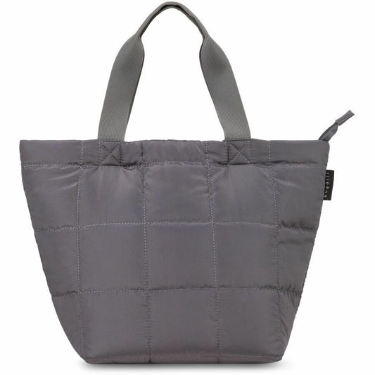 SAC A LUNCH "FOODIE" MATELASSE GRAPHITE