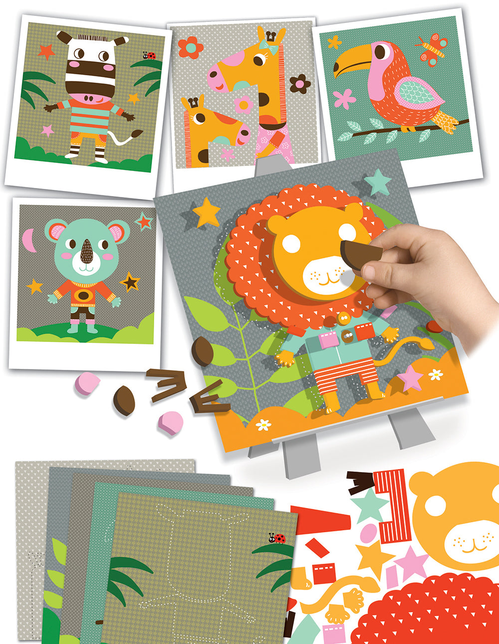 CREALIGN - PORTRAIT RELIEF ANIMAIX SAVANE