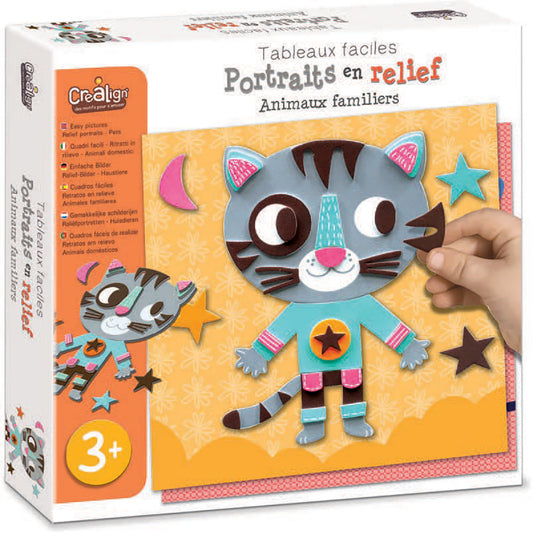 CREALIGN - PORTRAIT RELIEF ANIMAUX FAMILIER