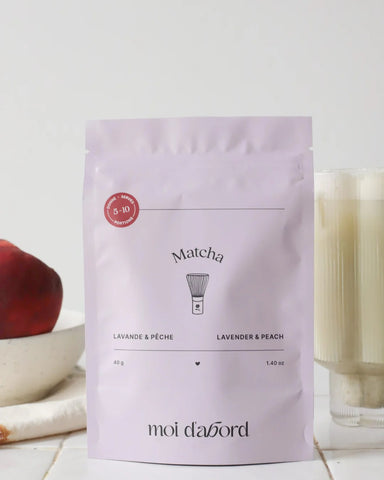 THE MATCHA -  LAVANDE & PECHE 40G