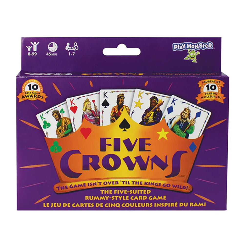PLAYMONSTER - JEU CARTES FIVE CROWNS BIL