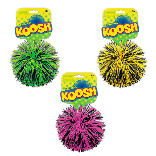 KOOSH ORIGINAL - BALLE  7.6cm NEON ASST