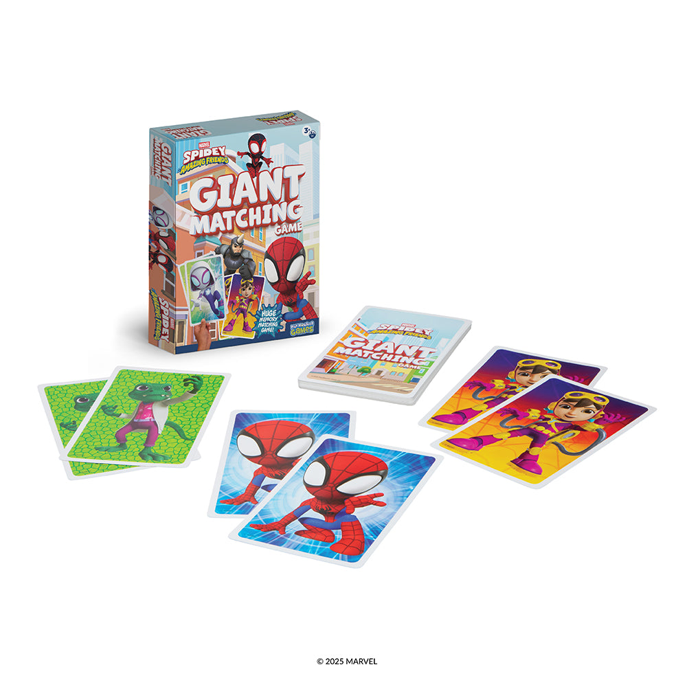 PLAYMONSTER - JEU MEMOIRE GEANT- SPIDEY