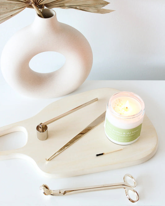 ENS ACCESSOIRE BOUGIE ACIER INOX 3PCS-DORE