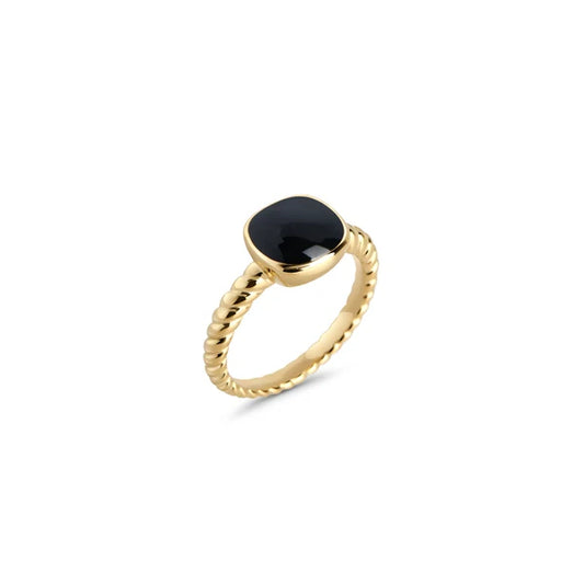 MIA BIJOUX - BAGUE 8 "ALEXANDRIA" - OR