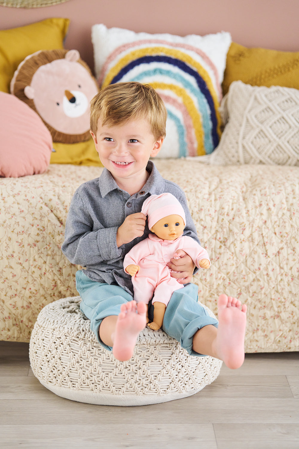 COROLLE-MPP BEBE CALIN CHARMEUR PASTEL12"