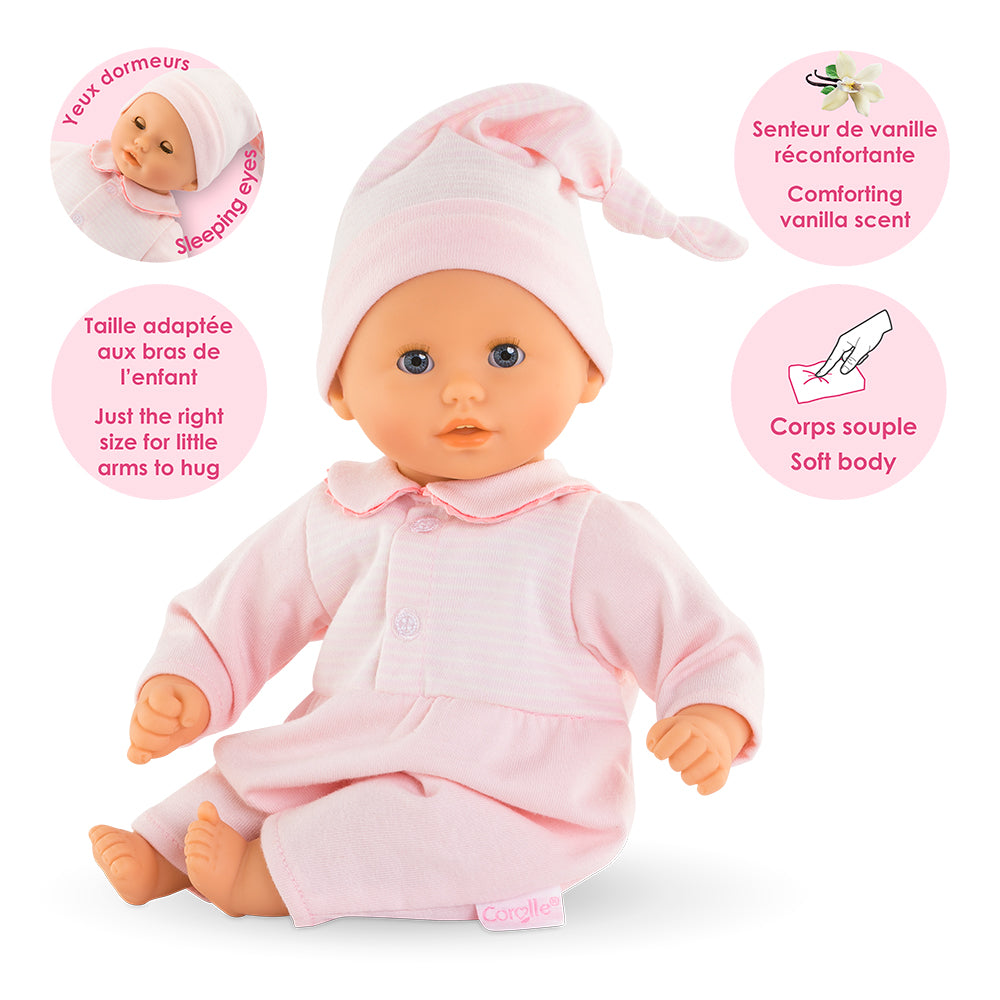 COROLLE-MPP BEBE CALIN CHARMEUR PASTEL12"