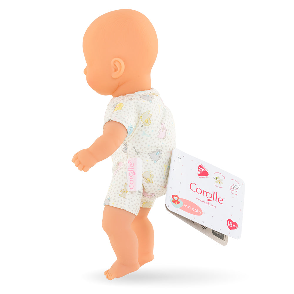 COROLLE - MPP MINI CALIN LAPIN YEUX BLEU 8"