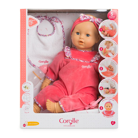 COROLLE- GRAND POUPON LILA INTERACTIVE 17"