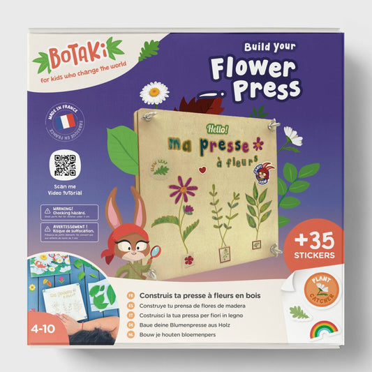 BOTAKI - KIT A FABRIQUER HERBIER EN BOIS