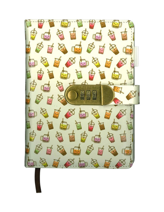 JOURNAL INTIME COMBIN "BOBA" BUBBLE TEA