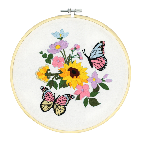 KIT DE BRODERIE - PAPILLON