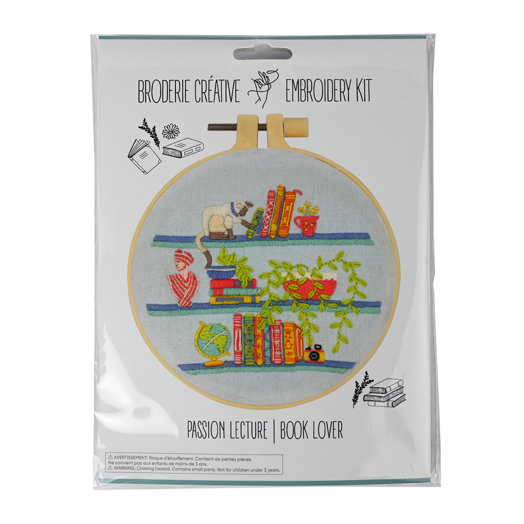 KIT DE BRODERIE - PASSION LECTURE