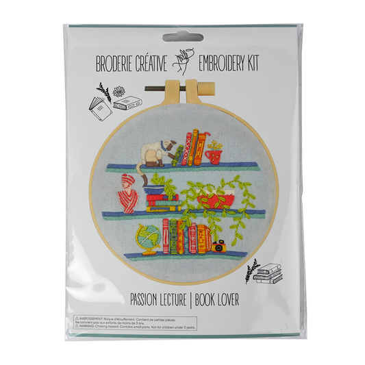 KIT DE BRODERIE - PASSION LECTURE