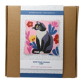 Charger l'image dans la visionneuse de la galerie, KIT BRODERIE POINCON - COUSSIN CHAT

