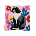 Charger l'image dans la visionneuse de la galerie, KIT BRODERIE POINCON - COUSSIN CHAT
